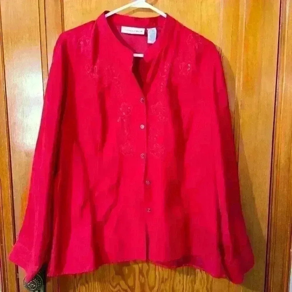 Sag Harbor Blouse Sz X-Large.